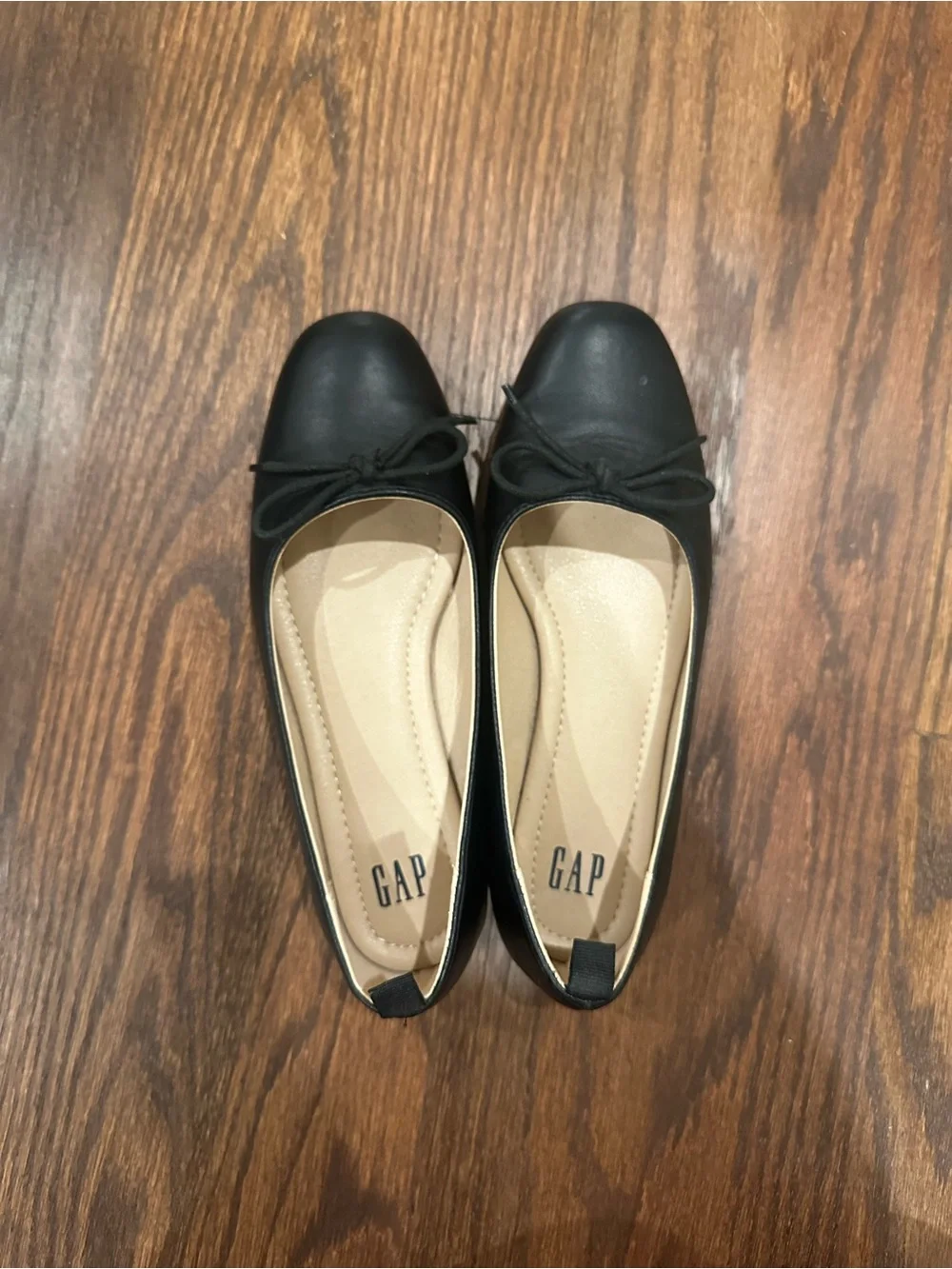GAP Black Ballet Flats with Bow